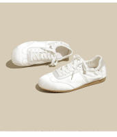 Zapatos de entrenamiento alemanes de satén estilo ballet, nuevos zapatos casuales versátiles de moda de diseñador de nicho - details 25