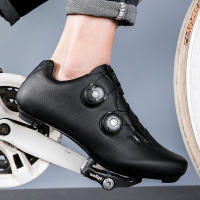 Zapatillas de ciclismo para hombre y mujer, zapatos de bicicleta compatibles con Peloton, Delta, Clip de tacos para ciclismo de carretera, interior y exterior, Pedal de gran tamaño - details 14
