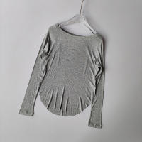 Top de Yoga de Manga Larga para Mujer Ajuste Suelto, Adelgazante, Adecuado para Otoño-Invierno, Deportiva al Aire Libre, Cubierta de Camiseta - details 4