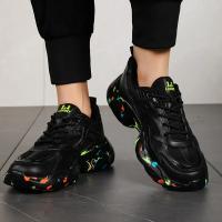 Zapatos informales para hombre, calzado para correr al aire libre, zapatos deportivos transpirables de malla, zapatos para papá, zapatos de malla con cordones, zapatillas de deporte para hombre primavera 2024 - details 9