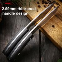 Cuchillo De Carne Mongol Hecho a Mano Forjado Acero Inoxidable Cuchillo De Carne De Oveja Cuchillo De Fruta Boning Cuchillo De Cocina Cuchillo De Carne Para BBQ - details 4
