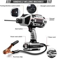 Máquina de soldadura, ametralladora de soldador de arco portátil de 4600 W, máquina de soldadura de mano de pie IGBT, máquina de soldadura láser, 6 ajustes de corriente variable, kit de máquina de soldadura de 110 V - details 4