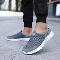 Zapatos de Malla Transpirable para Hombres en Verano Zapatillas Casuales de Gran Tamaño con Suela Suave y Diseño Hueco - details 18