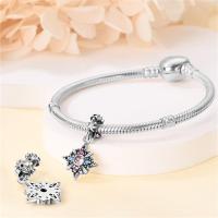 Encanto Clásico de Plata Esterlina S925 - Romántico Pulsera de 3mm con Zirconio - Ideal para Joyería DIY para Mujeres - details 28