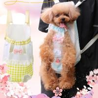 Mochila duradera y transpirable para mascotas, cómodas correas ajustables, bolsa transportadora para mascotas, bolso de poliéster, bolso para cachorros, uso al aire libre - details 8