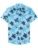 Verano hawaiano impreso en 3D con plantas coloridas y ropa de mujer, camisa de manga corta de playa, informal de moda para hombre - details 18
