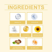Crema hidratante con vitamina C para mejorar la piel del rostro opaca, hidratar, iluminar y humectar el esmalte en barra - details 0