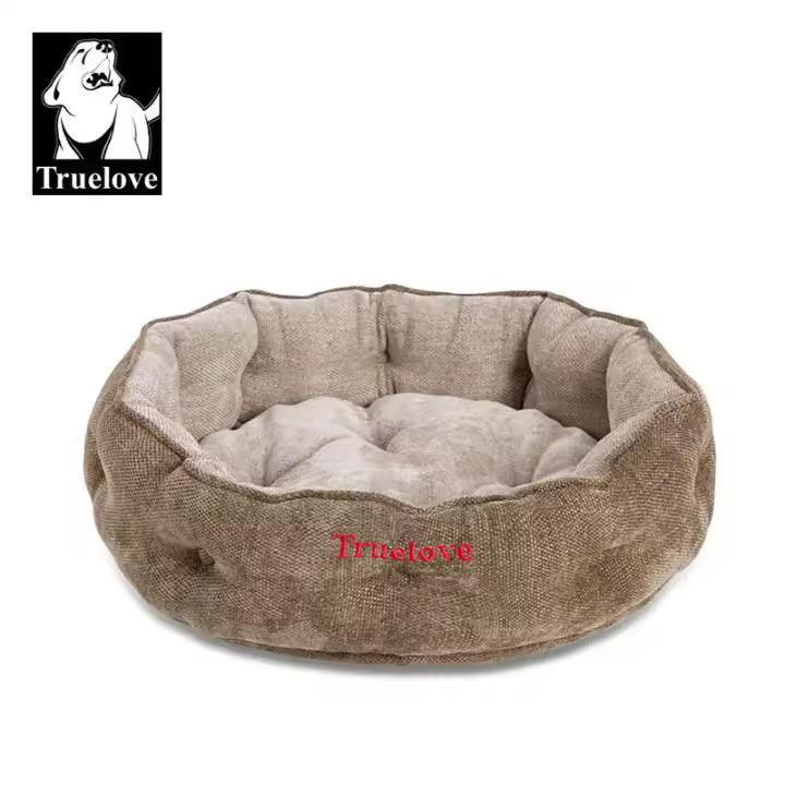 Truelove-sofá cama de espuma para mascotas, cubierta extraíble y lavable, forro impermeable y parte inferior antideslizante, cama para perros y gatos, TLR1902 - 1
