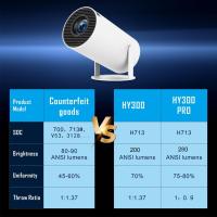 Proyector portátil para cine en casa, dispositivo 4K, 720P, Android 11, Wifi6 - details 0