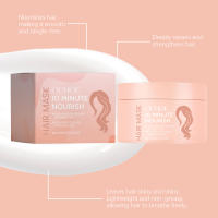 Reparación Nutre, repone, repara el cabello seco y encrespado, mascarilla capilar suave, brillante y que controla la grasa - details 5