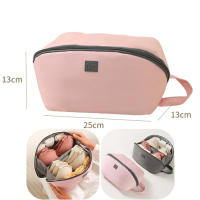 Organizador de Ropa Interior de Mujer de Gran Capacidad Bolsa Cúbica Multifuncional para Almacenamiento de Panales, Sujetadores Bolsa de Viaje de Primavera/Verano Material de Poliéster - details 2
