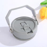 Taza portátil de acero inoxidable para coche, termo con pajita y Asa de doble pared, botella de agua deportiva de viaje - details 6