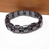 Hematita clásica con cuentas de energía, terapia magnética elástica, cuidado de la salud, pulseras para perder peso, cuidado de la salud adelgazante para hombres y mujeres - details 2