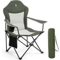 Silla Camping 150kg Alta Silla Plegable Camping Acolchada Resistente Sillas Jardin Respaldo Silla Playa Plegable Alto con Bolsillo y Portavasos Sillas Terraza Exterior Silla Director - details 19