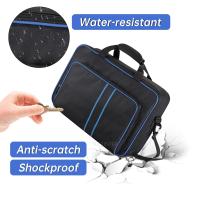 Bolsa de almacenamiento de viaje, estuche de transporte para accesorios de PS5, protector de hombro, estuche grande de lona, bolso para consola de juegos PS5 - details 1