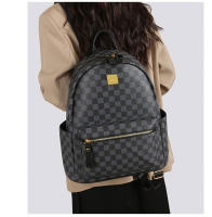 Mochila de gran capacidad para mujer, mochila pequeña versátil de cuero suave impermeable, bolsa de viaje al aire libre - details 7