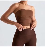 Pantalones de Yoga con Campana de Bollo Set Cintura Elástica Deportes Ajustados Pantalones de Gimnasio de Cintura Alta Estilo Slim Material de Nailon Temporada de Otoño/Invierno - details 9