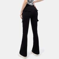 Pantalones de Yoga Casuales para Mujer de Talla Grande Cintura Alta, Malla Entrenadora, Bolsillo, Ropa Deportiva - details 2