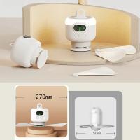 2024 Nuevo Ventilador de Techo Recargable USB de Viento Grande Pala Desmontable Iluminación Nocturna 8000mAh Capacidad Ventilador de Casa y Exterior - details 4