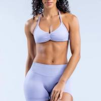 Sujetador de tiras de impacto para Yoga, ropa interior para gimnasio, correr, tirantes Ipmact, ejercicio, sujetador sin costuras - details 8