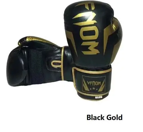 Guantes profesionales de PU para adultos y niños, Sanda, entrenamiento, Muay Thai, combate, Fiess Bo, deportes, Taekwondo, 6/12Oz - 1