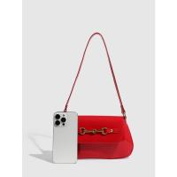 Bolso vintage para debajo del brazo, bolso bandolera para mujer, bolso de mano para mujer Hundred Tote, rojo - details 36