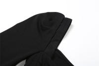 Cintura plisada con cuello cuadrado para mujer. - details 4