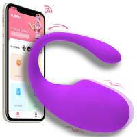 Nueva aplicación de simulación de renacuajo, ballena, huevo saltador, varilla vibratoria, masturbador femenino de punto G, productos sexuales para adultos, lote - details 8