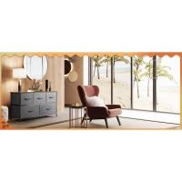 Gabinete de 7 Cajones Estructura de Acero y Madera para Dormitorio, Sala de Estar, Pasillo - details 6