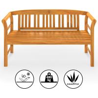 Banco de Jardín Rose Madera Eucalípto Exteriores 158x43x82cm Certif. FSC ®   Patio de 3 Plazas - details 3
