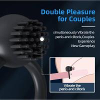 Vibrador con funda, estimulador de succión, Control remoto, anillo de erección del punto G, juguete sexual para clítoris, suministros para adultos - details 5