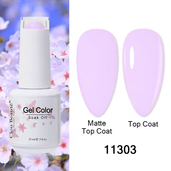 Clou Beaute-Gel de imprimación para manicura, barniz de Gel uv, color Coral, Nude, rojo, rosa - 1