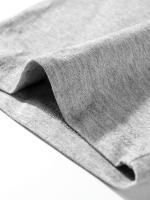 Camisetas de algodón cómodas y sólidas para hombre, camisetas informales transpirables de manga corta para uso diario en verano, 5 uds. - details 15