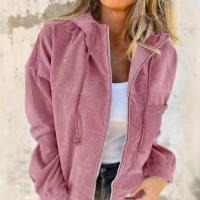 Chaquetas con capucha para mujer, abrigos informales, otoño - details 1