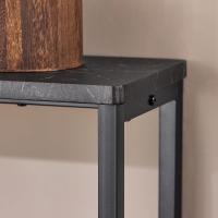Mesa de Entrada Recibidor Mesa de Consola MDF y Hierro 120 x 80 x 20 cm FSB19-XL-N ES - details 48
