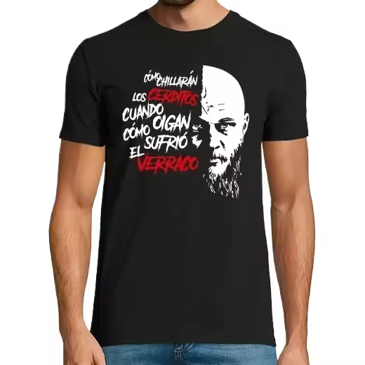 RAGNAR LOTHBROK memoria Camisetas hombre clásica premium de vikingos - 1
