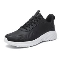 Zapatillas de deporte con amortiguación de cuero zapatos para correr casuales ligeros para hombres zapatos para hombres de otoño e invierno - details 0
