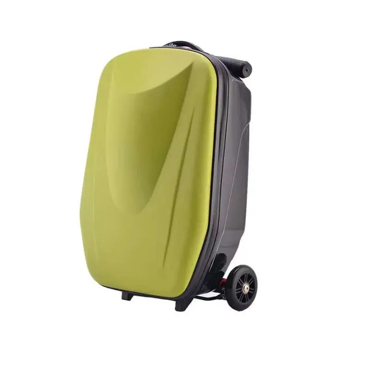 Nueva bolsa con barra de tracción con mango de aleación de aluminio, scooter para estudiantes, Estuche De Viaje para ordenador de 20 pulgadas, equipaje para niños, equipaje - 1