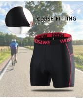 WOSAWE Pantalones Ciclísticos para Hombres Malla Transpirable Comodizada con 5D - details 7
