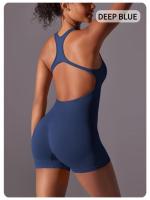 s Pantalones cortos de mujer, deportes sin mangas para mujer, yoga de verano, trajes de gimnasio y fiesta - details 13