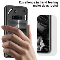 Para Nothing phone 3A Funda protectora de grado militar Funda trasera protectora de cámara reflectante omnidireccional con soporte - details 2