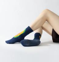 Calcetines de Yoga y Pilates con patrón de grafiti personalizado para mujer, calcetines deportivos antideslizantes, calcetines de moda que combinan con todo, calcetines de tendencia - details 7