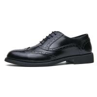 Diseño clásico, nivel de calidad, vestido de hombre para ocasiones formales, bodas, zapatos de piel de plena flor, talla grande 48 - details 10