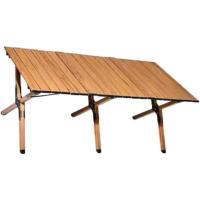 Mesa plegable al aire libre Mesa de campamento Mesa de camping enrollable estable ultraligera con bolsa de transporte para viajes Balcón Jardín Senderismo Mesa de camping al aire libre - details 5