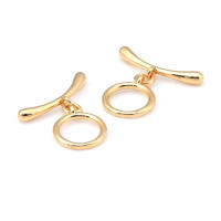 Anillo redondo de latón de Color dorado de 18K, cierre de palanca circular O, cierres de conexión para pulsera, suministros para fabricación de joyas, accesorios Diy - details 46