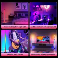 RGB LED Floor Lamp Remote APP Control Music Sync Corner Lighting Timer Smart Modern Mood Standing Lamp for Bedroom Living Room - details 6
