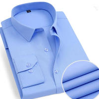 Camisas de hombre Oficina Simple Básico Marca Hombre Ropa - details 10