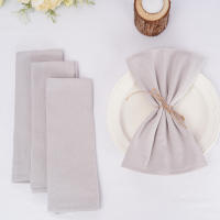 Manteles de Algodón Duraderos 50PCS Ideal para Bodas, Cocina, Fiestas Decoración de Sala de Comedor - details 7