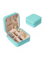 Caja de almacenamiento de joyas, anillo portátil y pendientes para joyas de viaje - details 0