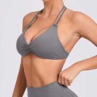 Camiseta sin mangas de Yoga con doble botón ajustable para mujer, Top deportivo ajustado y transpirable, sujetador de gimnasio para correr al aire libre de secado rápido - details 14